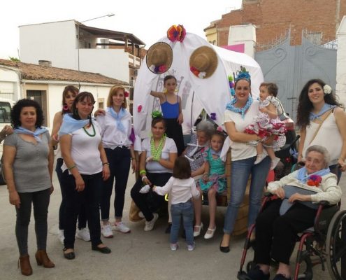 Residencia municipal de Rus, festividad San Isidro 2017